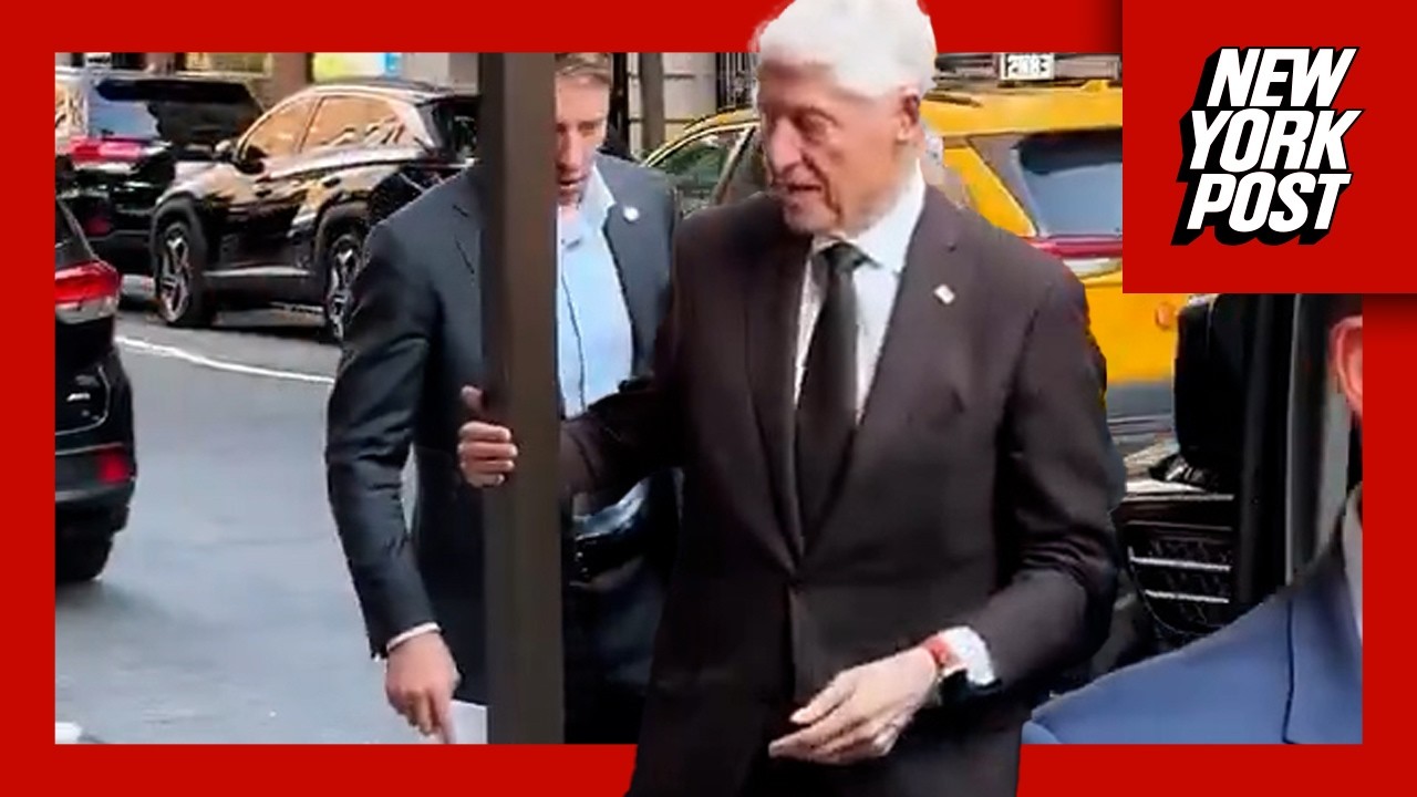 Bill Clinton appears frail, sparks concern online as ‘very Bidenlike’