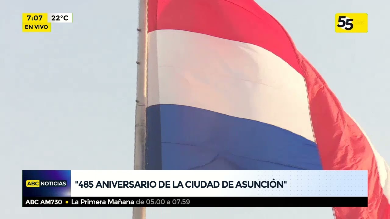 485 años de la fundación de Asunción.