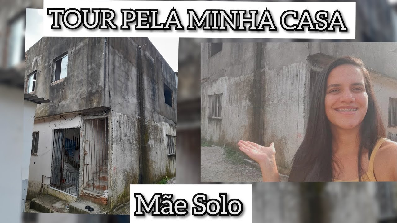 TOUR PELA MINHA CASA NA FAVELA 🏡 #tour #vidareal #maesolo