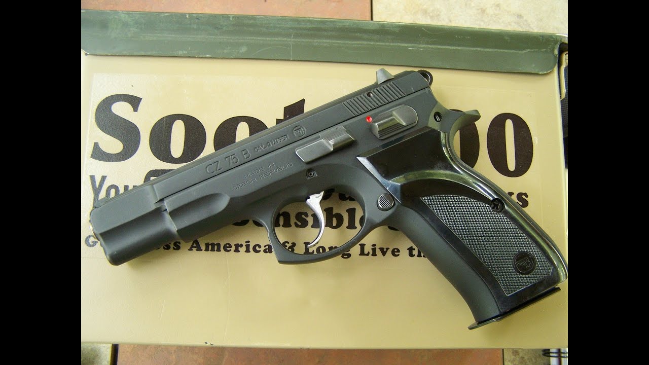 CZ 75 B 9mm Pistol Review
