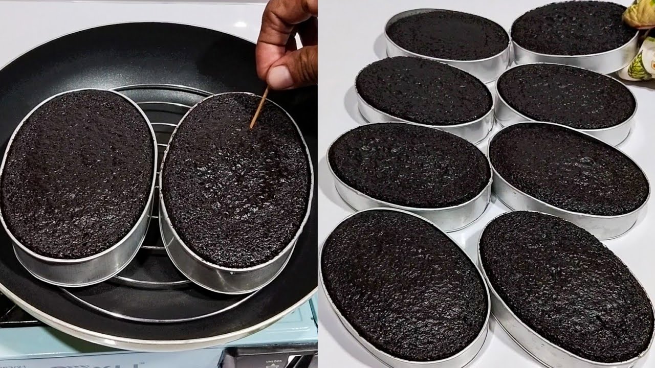 No Oven No Steamed Moist Chocolate Cake Recipe