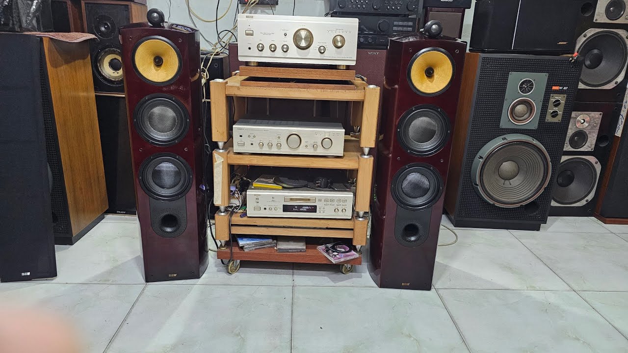 Ampli DENON PMA 2000iii.giá 14,5 tr.Ghép.Loa B&W MODEL Nautilus 803.Loa đẹp kengLh: A Quý 0902313707