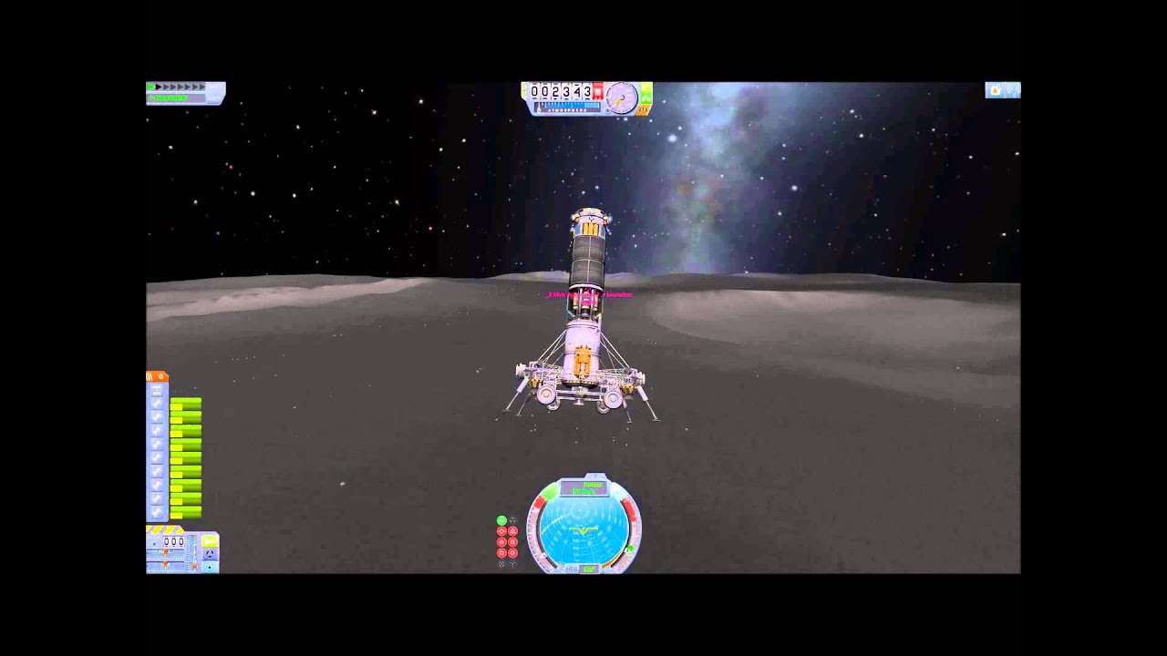 KSP Ore Drill rig - orbit, landing, docking, drilling and processing into fuel 1