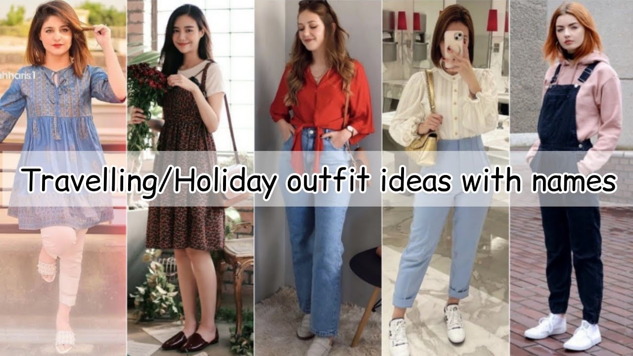 Travelling outfit ideas for teenage girls/Travelling holiday outfit ideas for ladies/Picnic outfits