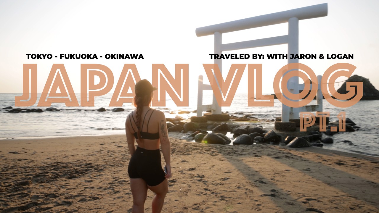 Traveling To Japan For The First Time! | Japan Vlog - Tokyo, Fukuoka, Okinawa (Pt.1)