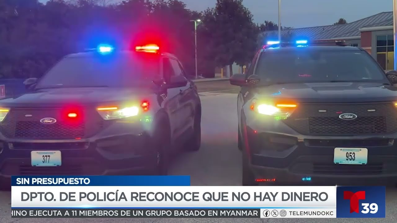 Dpto. de policía de KCMO reconoce que no hay dinero