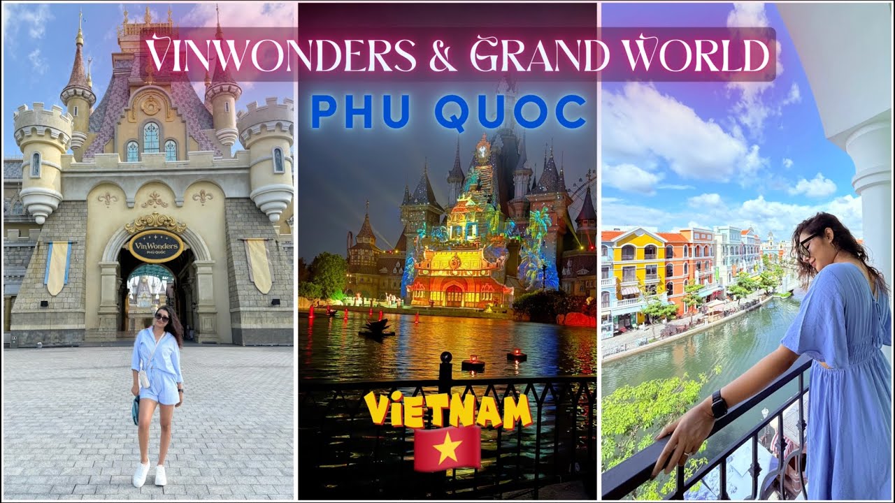 We finally went to Vietnam&rsquo;s Disneyland 🇻🇳 VinWonders & Grand World Night Show | EP 3