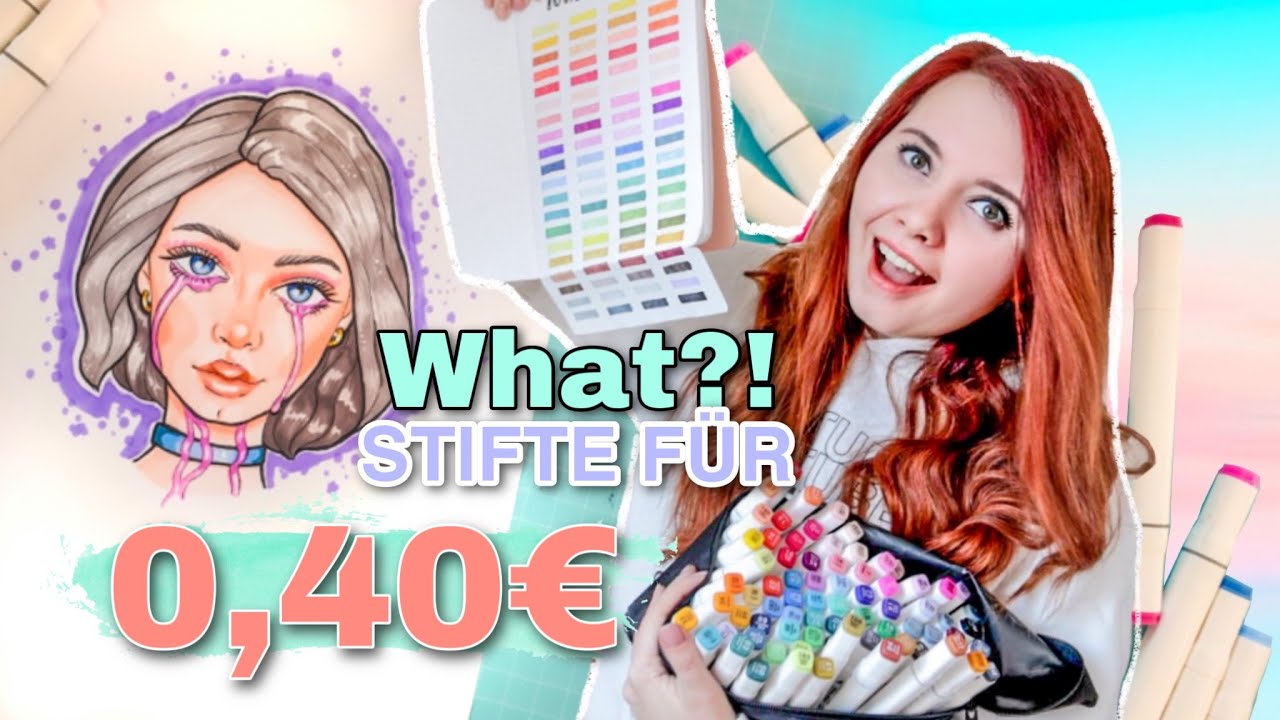 Günstige Stifte | Sind sie gut? | Touch Cool Marker || Foxy Draws