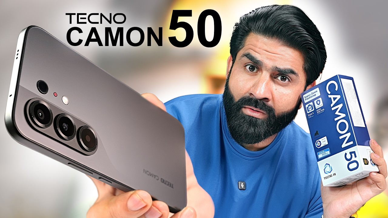 TECNO CAMON 50 Unboxing & Price in Pakistan 🔥