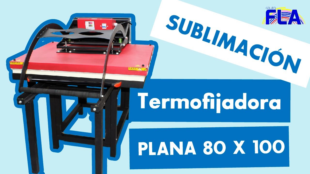 Termofijadora Plana 80 X 100