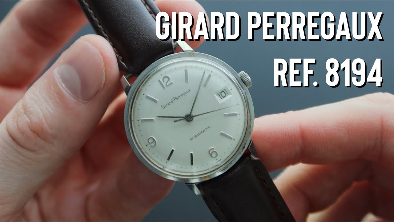 A Historic Automatic Movement, The 1960's Girard Perregaux reference 8194 Gyromatic