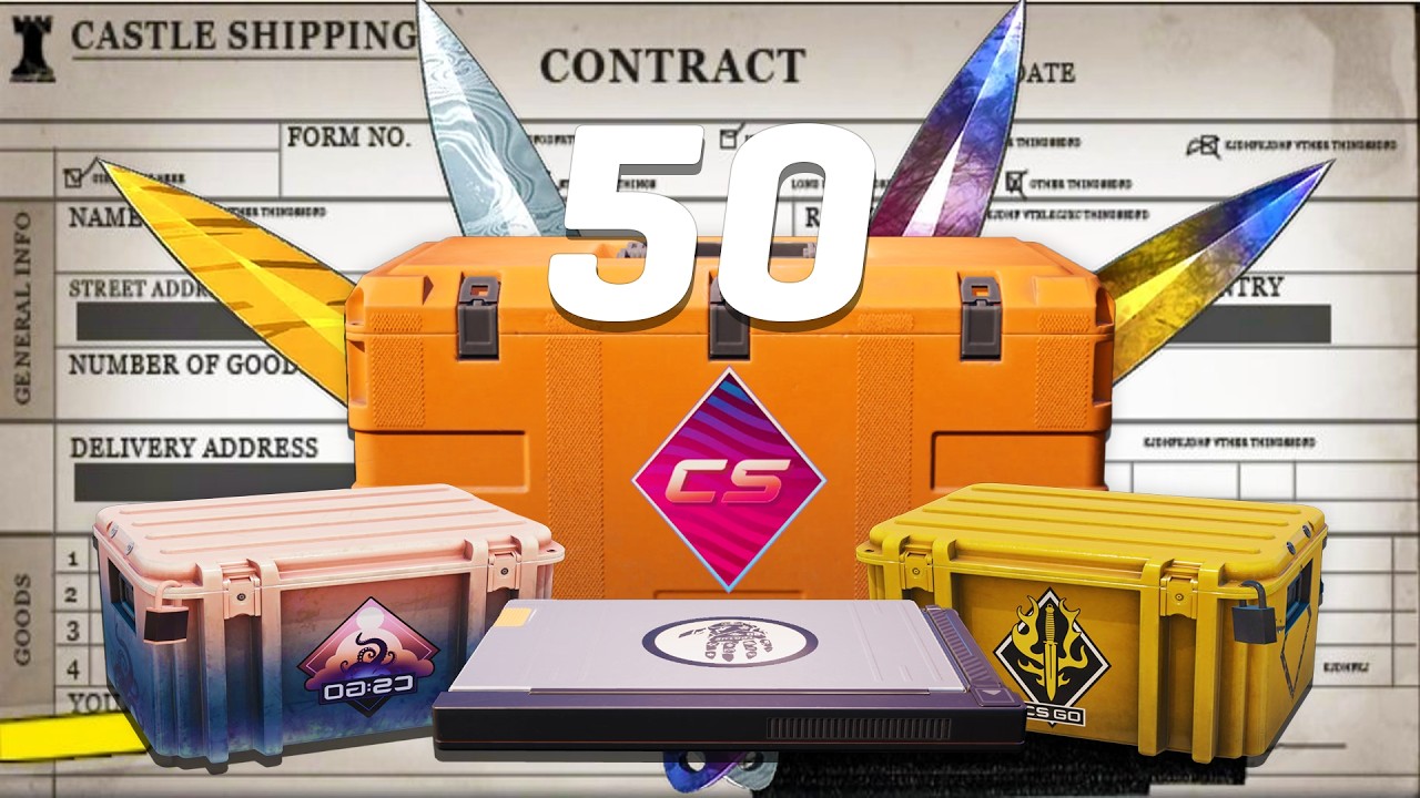 50 FEVER CASE OPENING ( KNIFE TRADE UP ) AND DEAD HAND TERMINALS !!!!!!