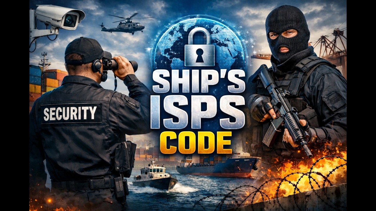 Ship&rsquo;s ISPS Code Explained | Maritime Security for Beginners I Ship under threat I Ship security