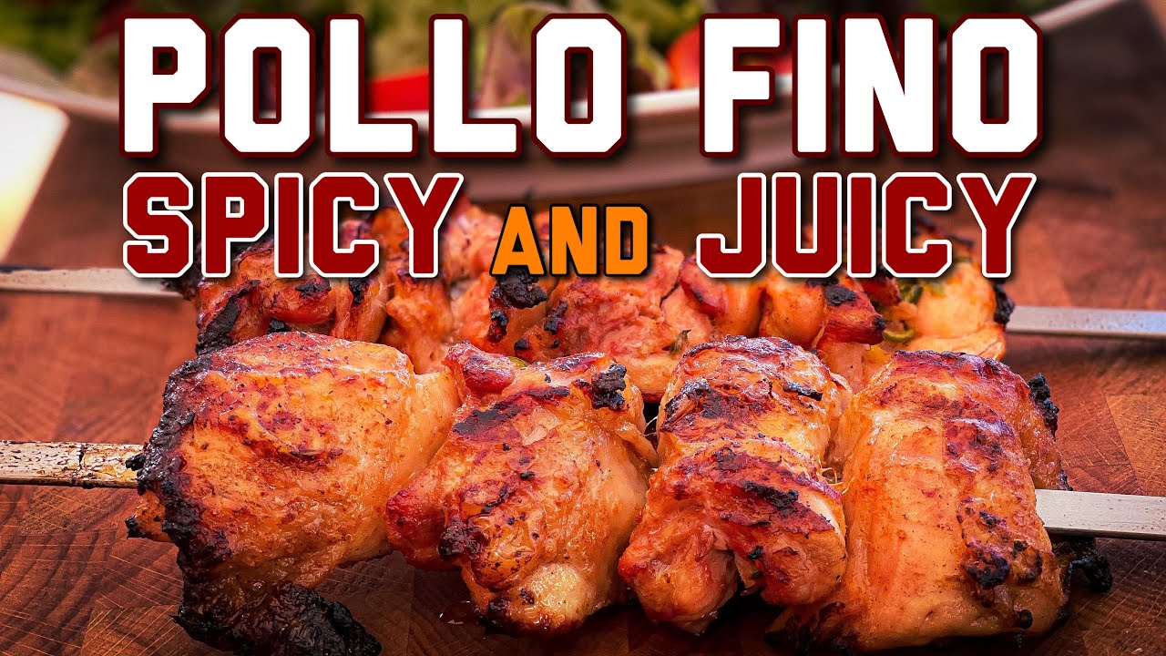 Saftige Tandoori Buttermilch Pollo Fino Spieße vom Gasgrill #Pollofino #Grillen #lecker