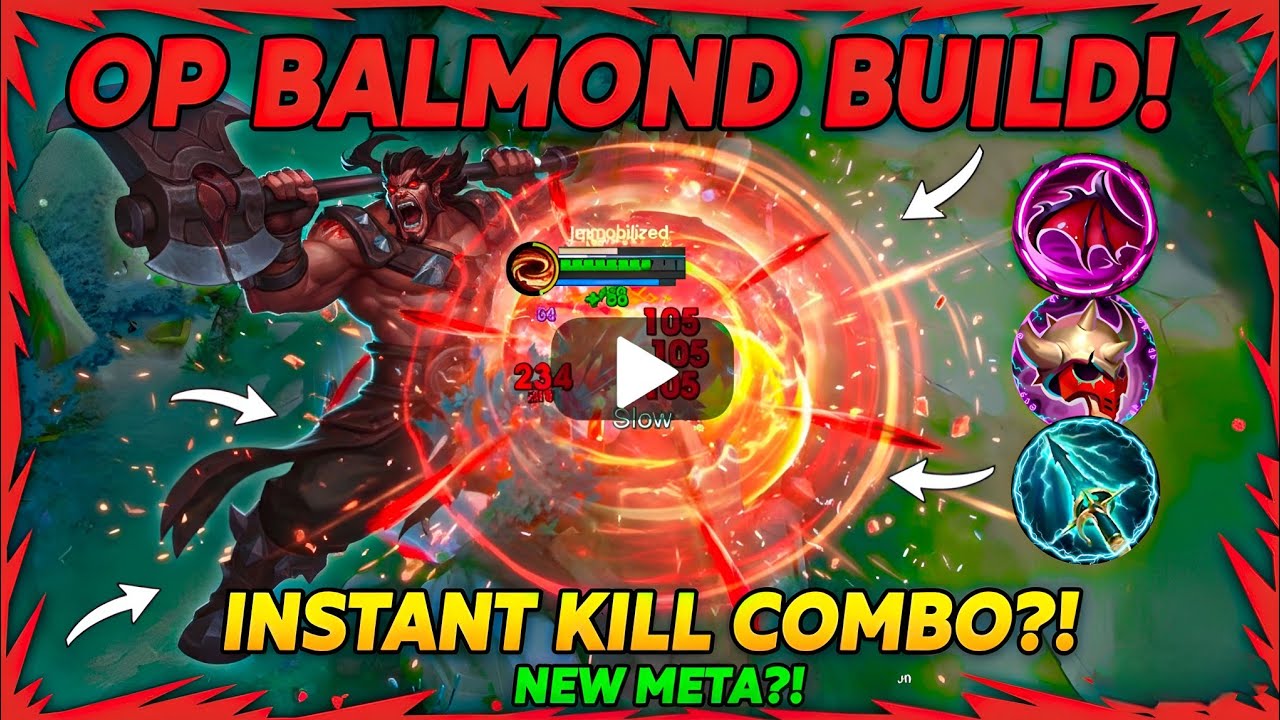 BALMOND DAMAGE IS ILLEGAL 😈 NO ONE CAN SURVIVE THIS BUILD 