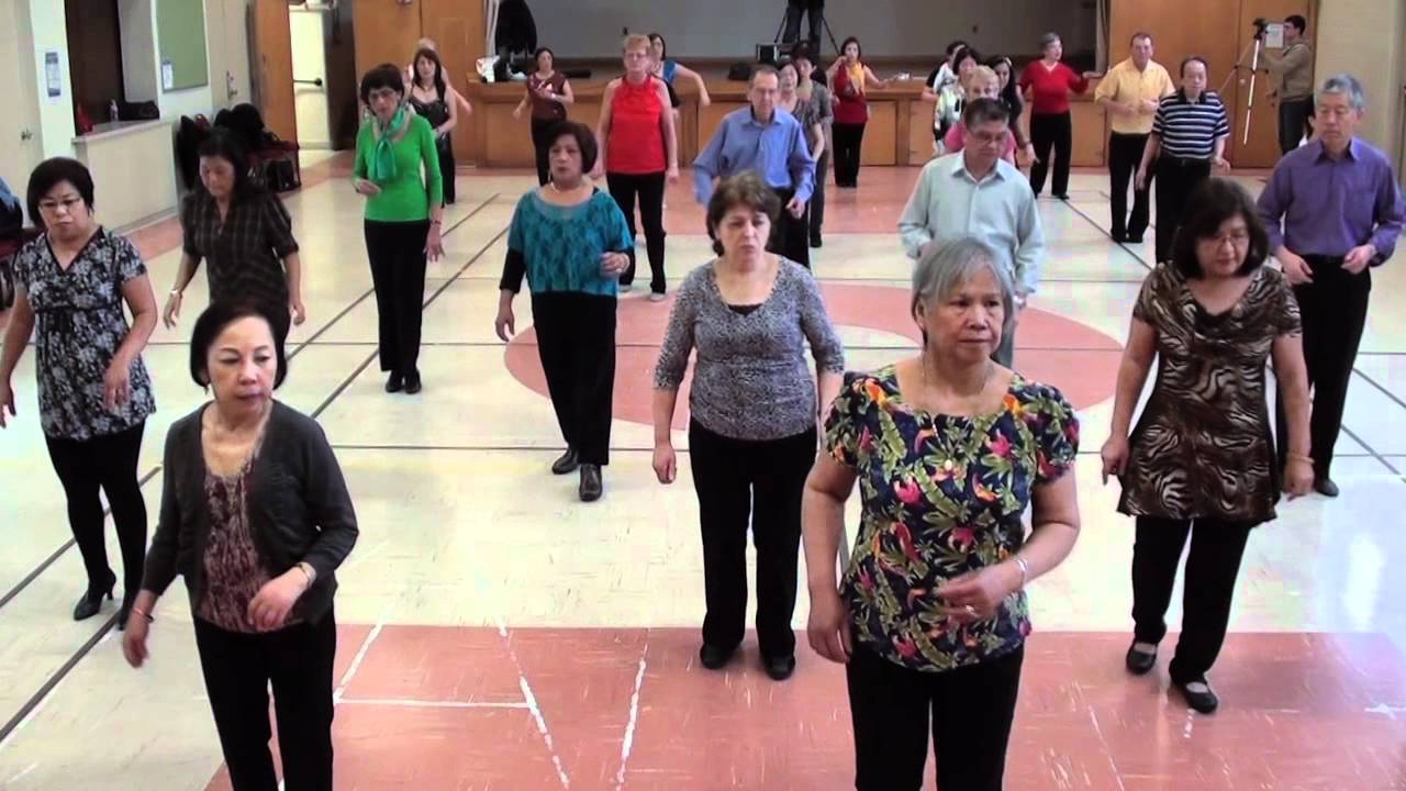 Blue Spanish Eyes (CPS Senior Line Dance Class, Brampton, Canada)