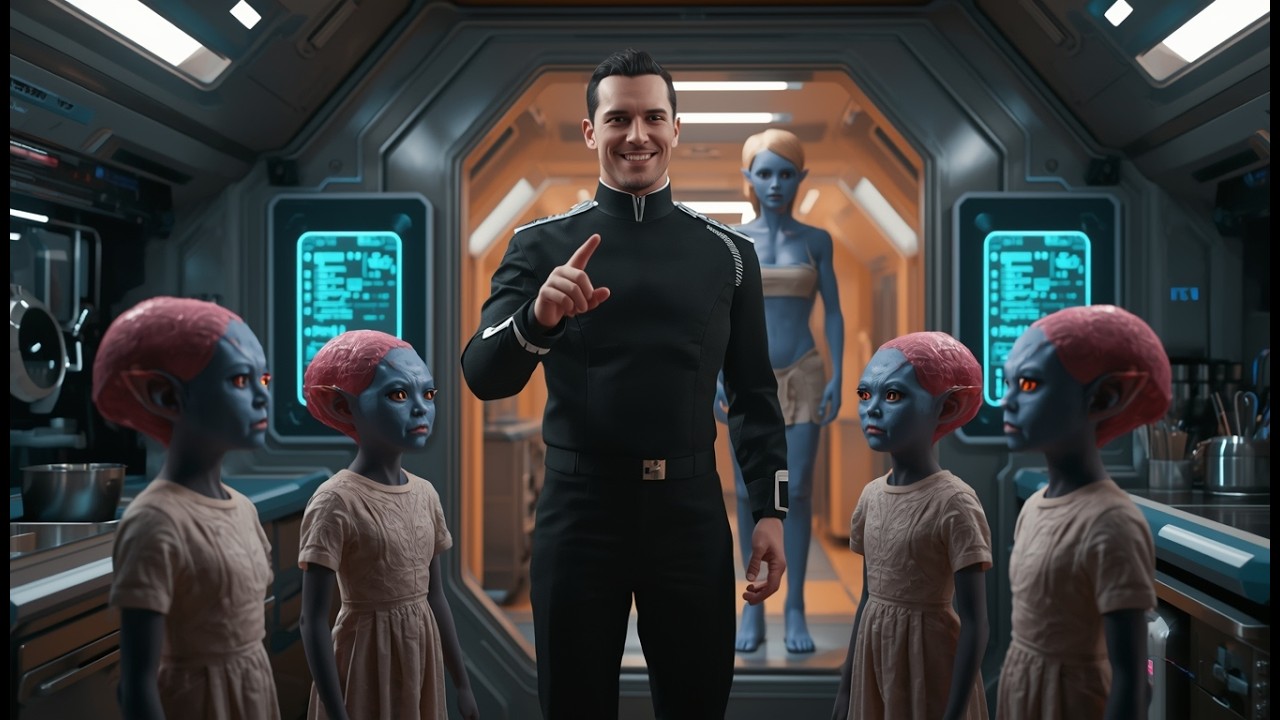 The Human Janitor Fought the Alien Queen to Protect Deaf Twins | HFY Sci-Fi Story
