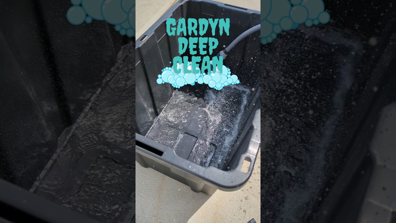 Give your Gardyn a deep clean 🫧