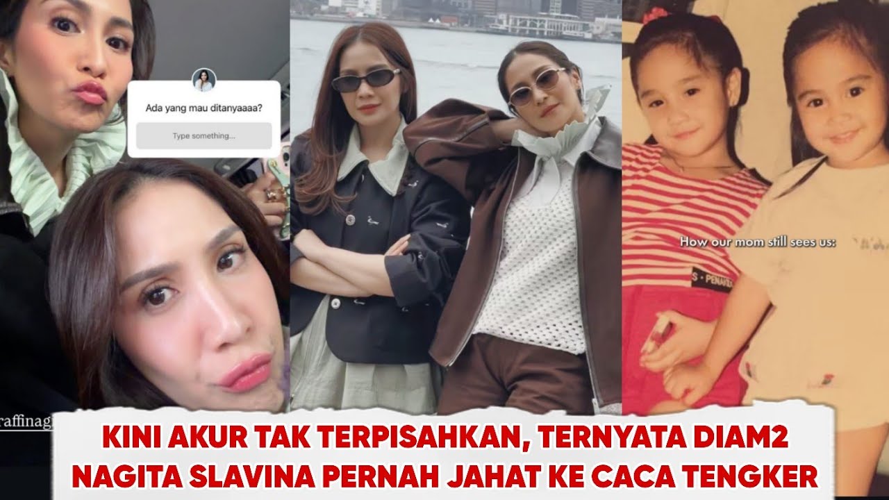 MASALALU NAGITA SLAVINA dan CACA TENGKER TERBONGKAR, TAK DISANGKA DULUNYA BEGINI !!