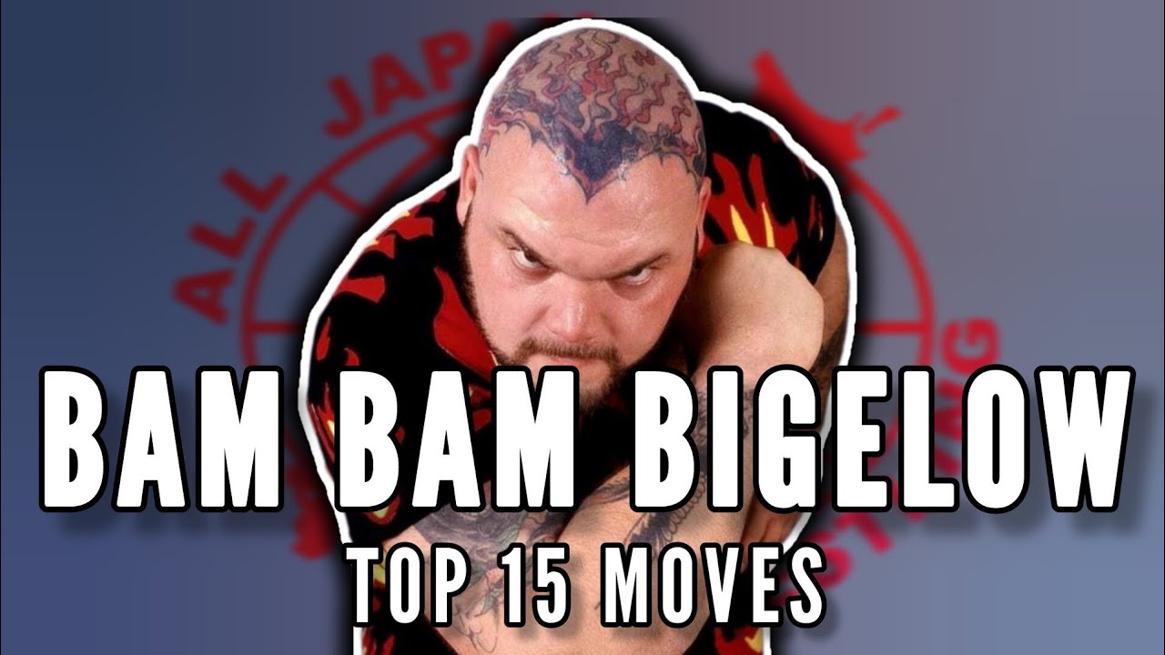 Top 15 Moves of BAM BAM BIGELOW (AJPW)