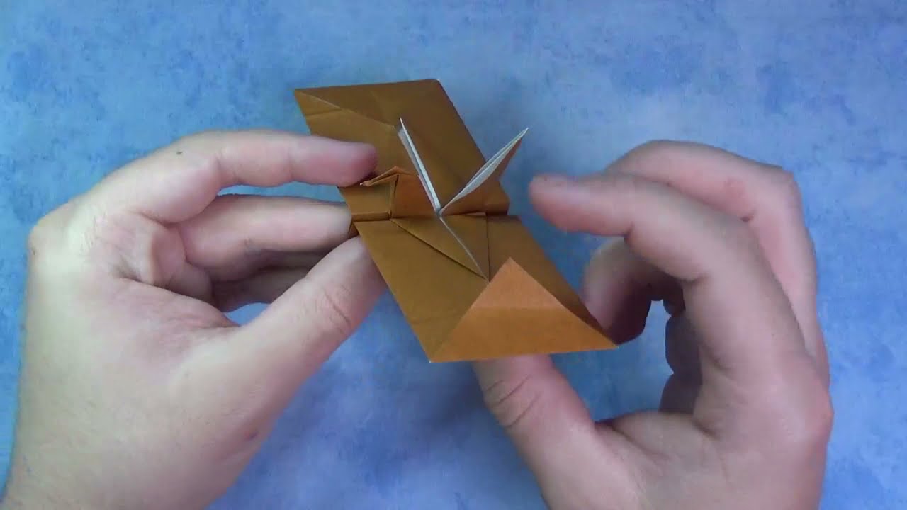 Crane Pop-up Card