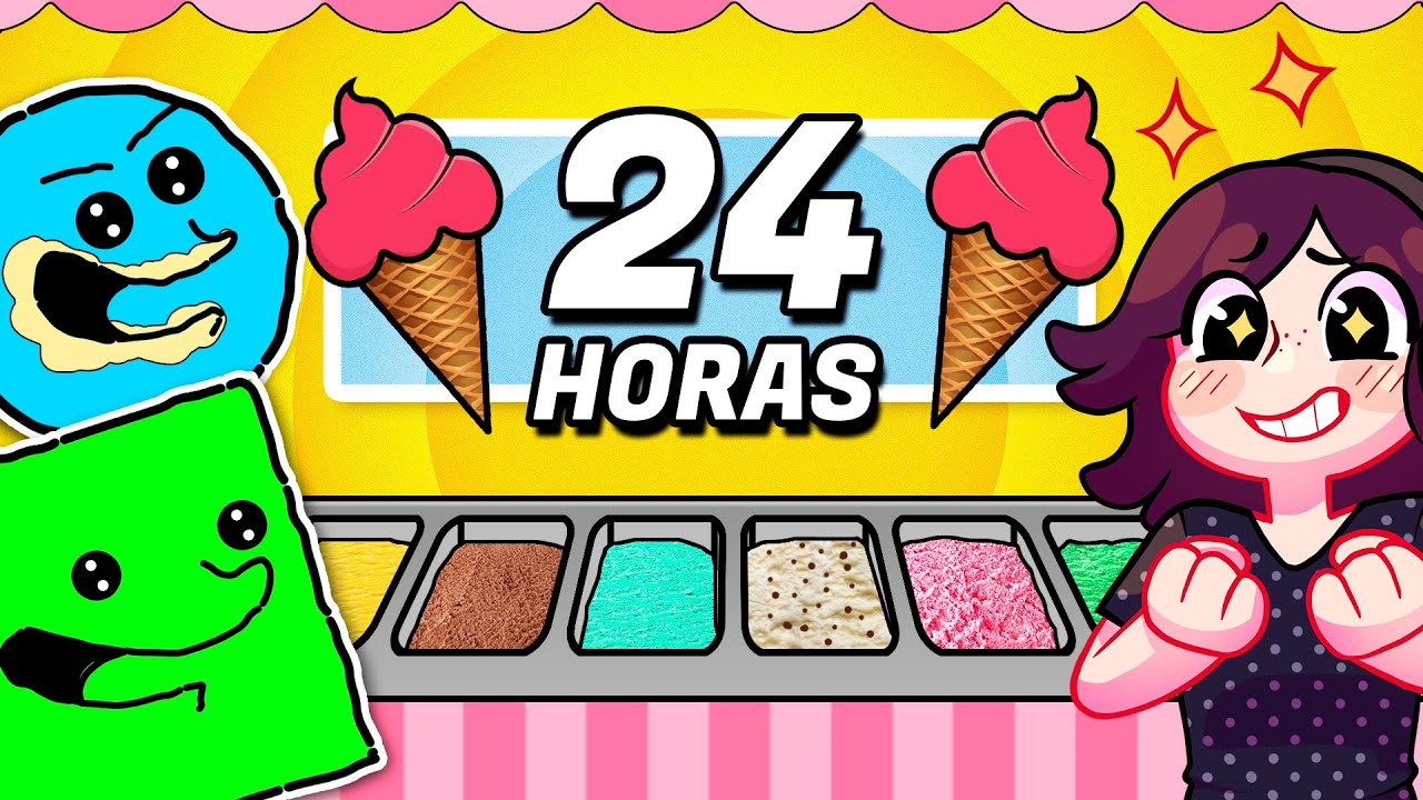 24 ЧАСА В МАГАЗИНЕ МОРОЖЕНОГО 🍦 | Видеоблоги Square and Circle @FabitoFabitoh