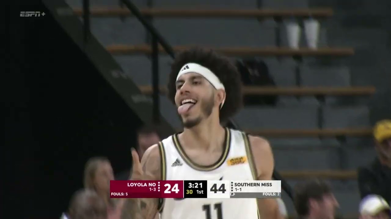 MBB: Southern Miss vs. Loyola New Orleans Highlights