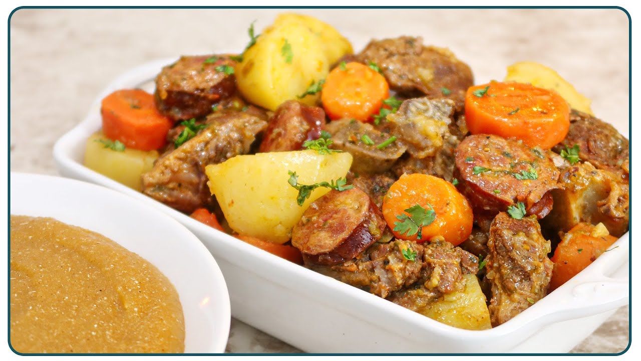 РЕЦЕПТ ТУШЕНИЯ С PIRÃO ОЧЕНЬ ВКУСНО | Нанду Андраде