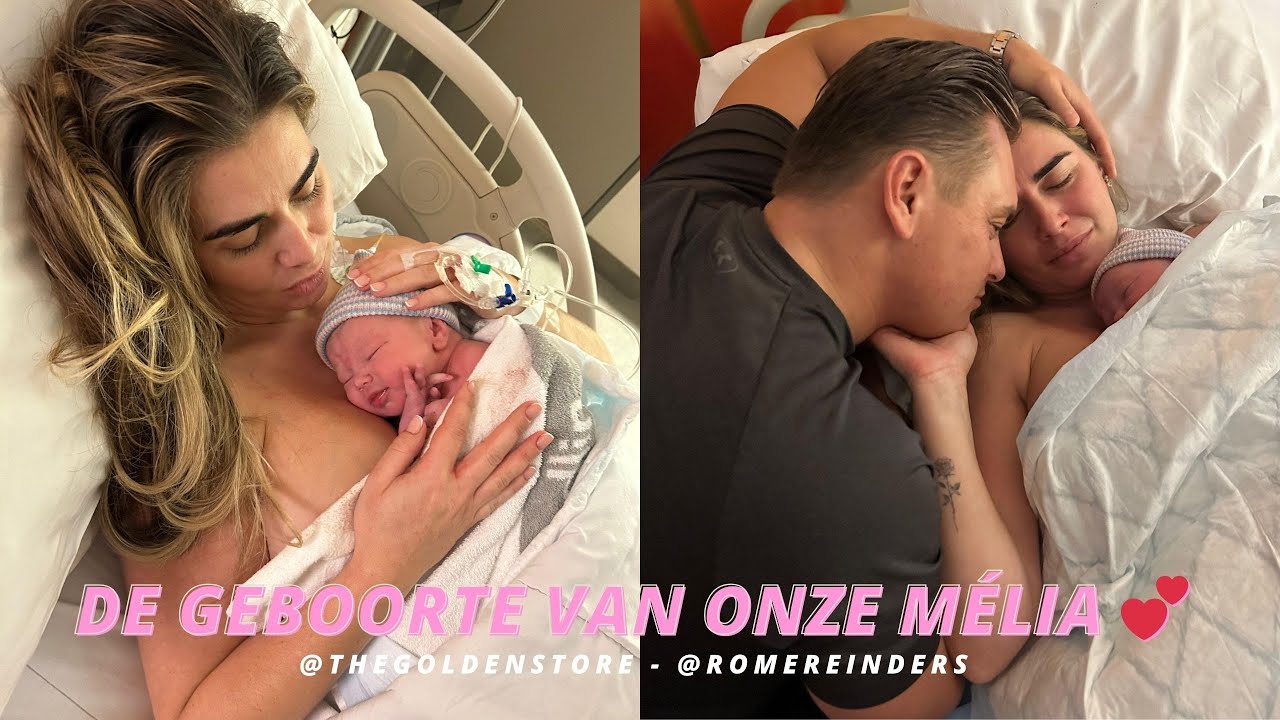 DE GEBOORTE VAN ONZE M&Eacute;LIA 💕💘🎀