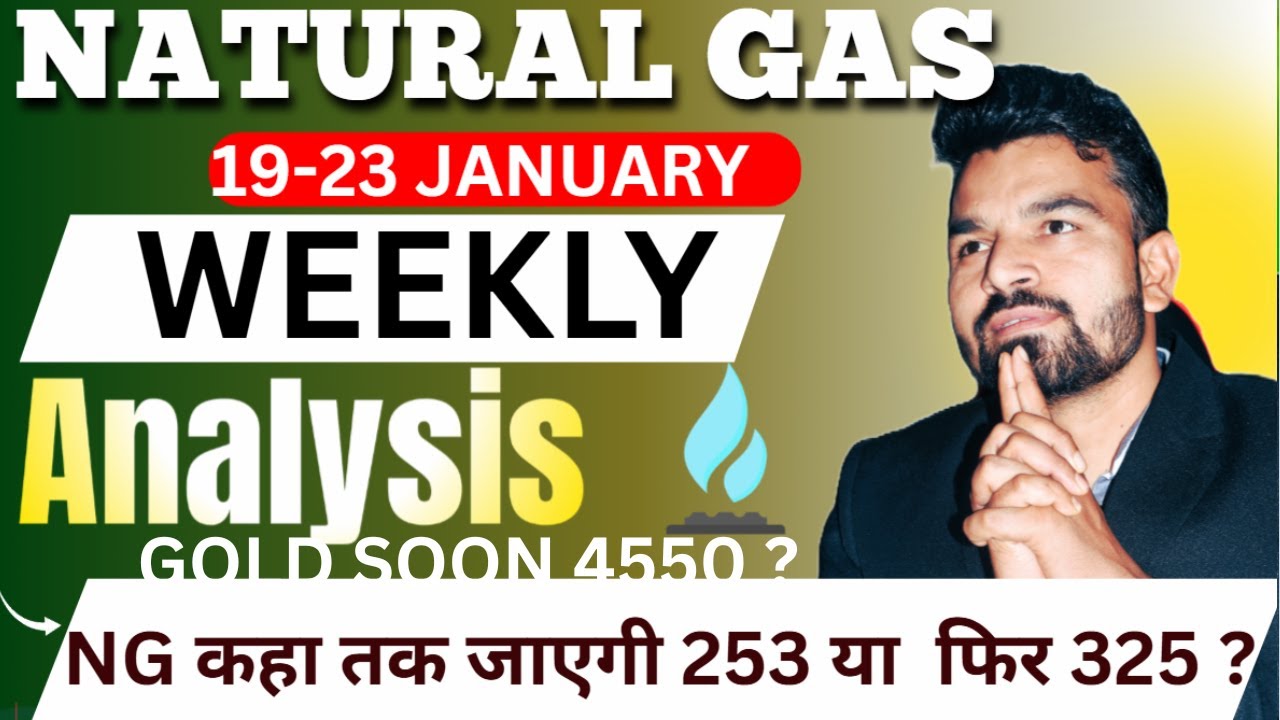 NATURAL GAS  WEEKLY ANALYSIS 19-23 JAN 2026 l NATURAL GAS MCX ANALYSIS FOR NEXT WEEK #nglatestnews