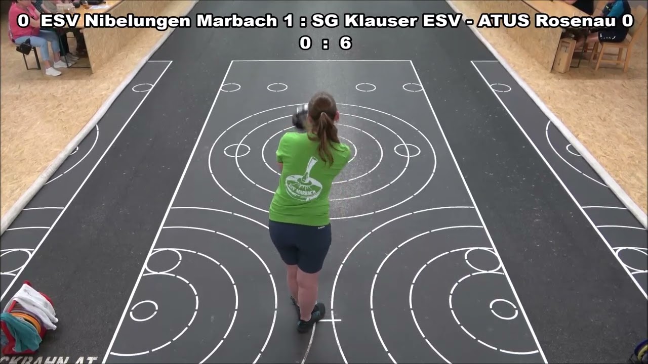 Stocksport 25 Landesmeisterschaft Finale Damen ESV Nibelungen Marbach vs.SG Klauser ESV-ATUS Rosenau