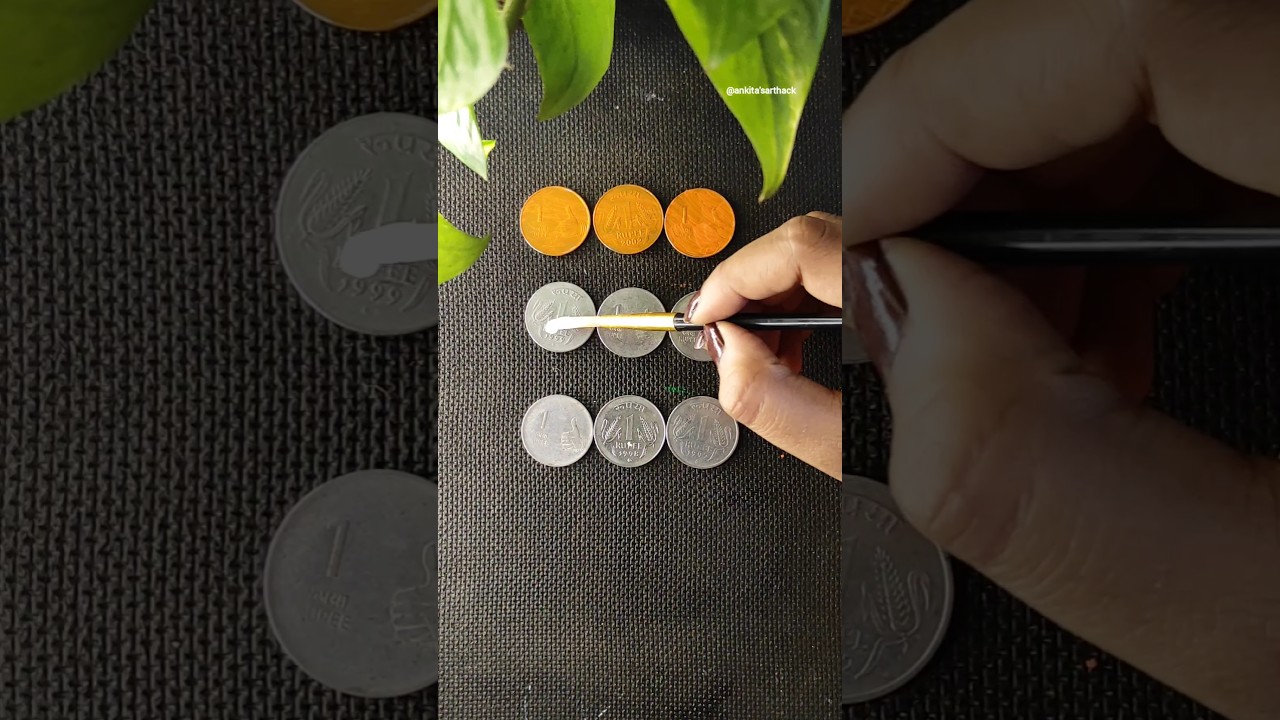 Indian Flag on coins 🇮🇳🇮🇳🇮🇳 | #shorts #video #ytshorts