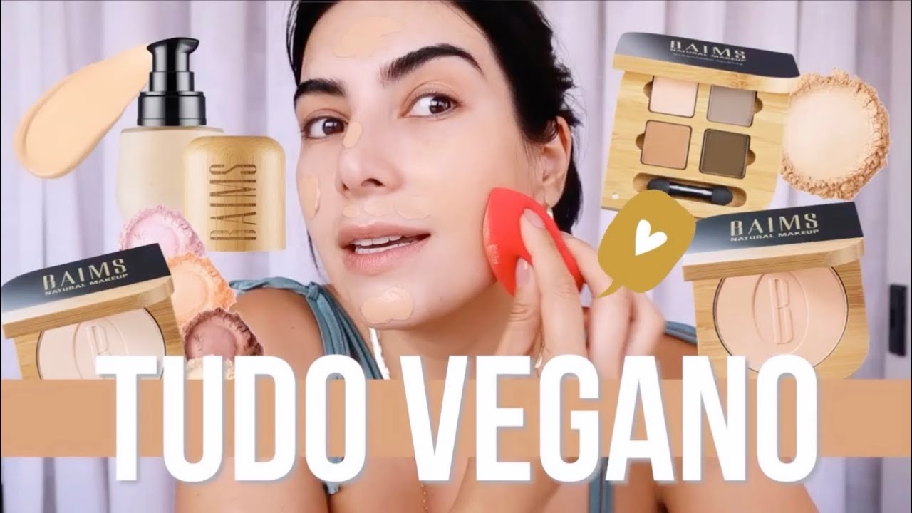 Será que DEU BOM? Testando VARIAS makes veganas e orgânicas #primeirasimpressões