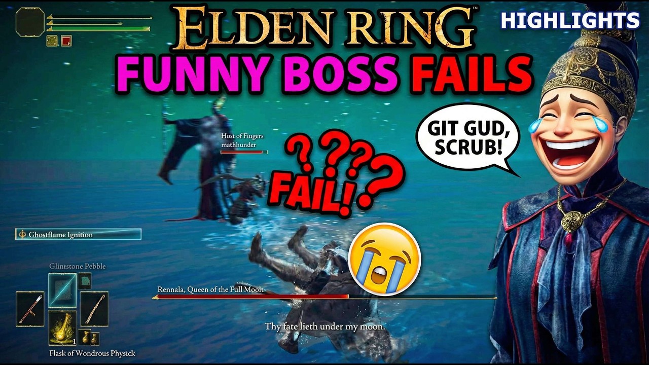 Rennala & Red Wolf gave me NIGHTMARES! 🌙 #EldenRing #Rennala #Fails