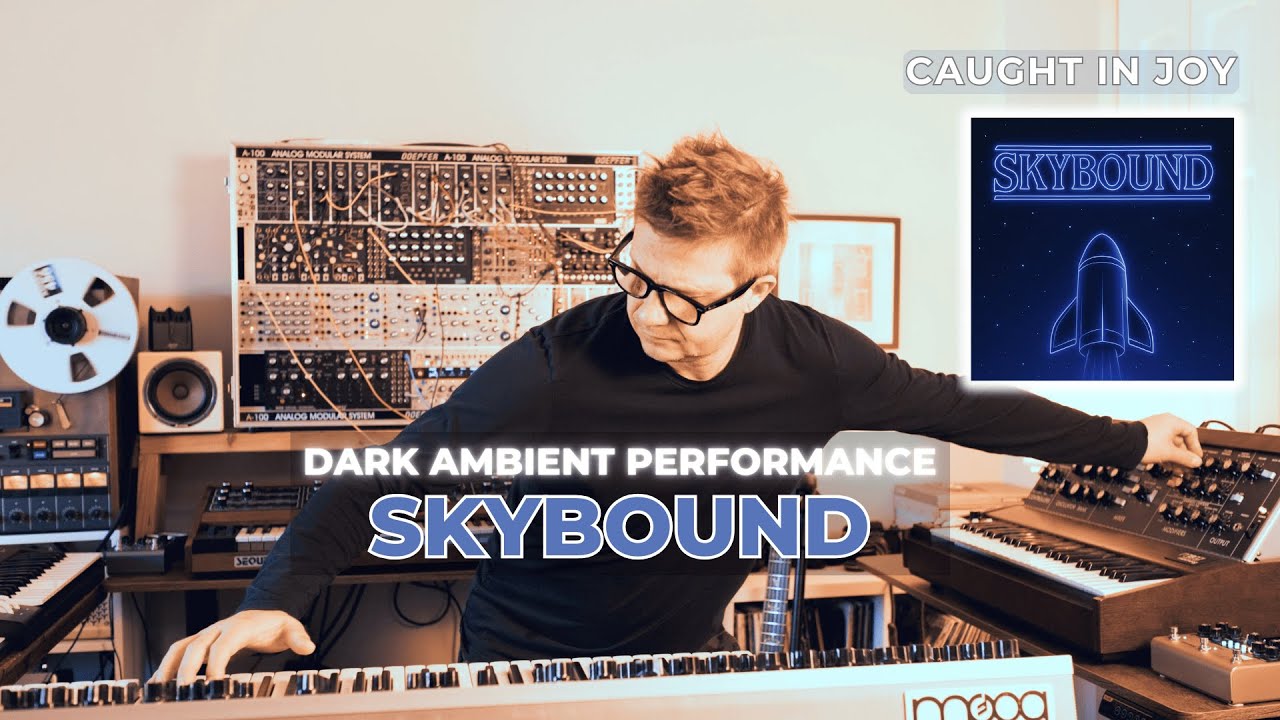 Skybound - full album | rhythmic dark ambient performance with analog synthesizers