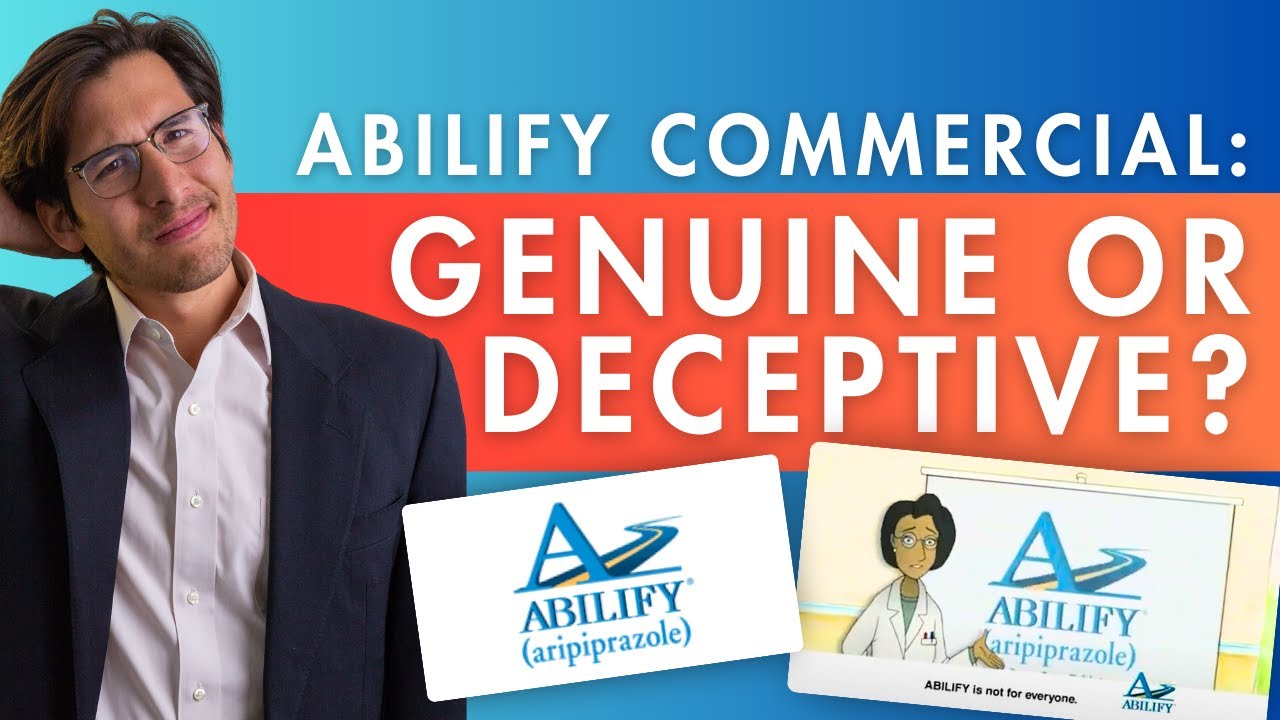Is This Abilify Commercial Honest Enough? #psychiatricmedications #psychiatry #abilify