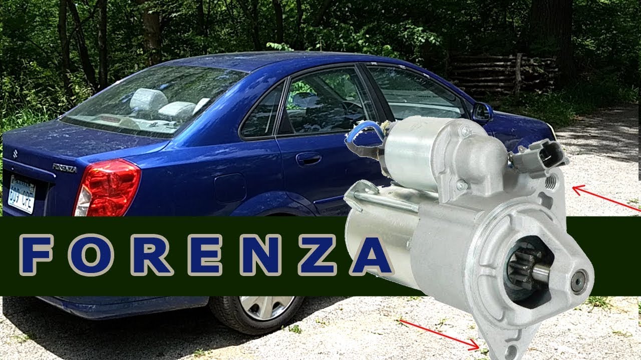 Замена стартера Suzuki
