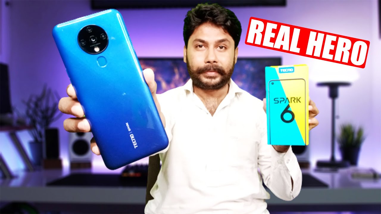 Tecno Spark 6 Unboxing & Review | 4GB+64GB | Price In Pakistan | Real Hero
