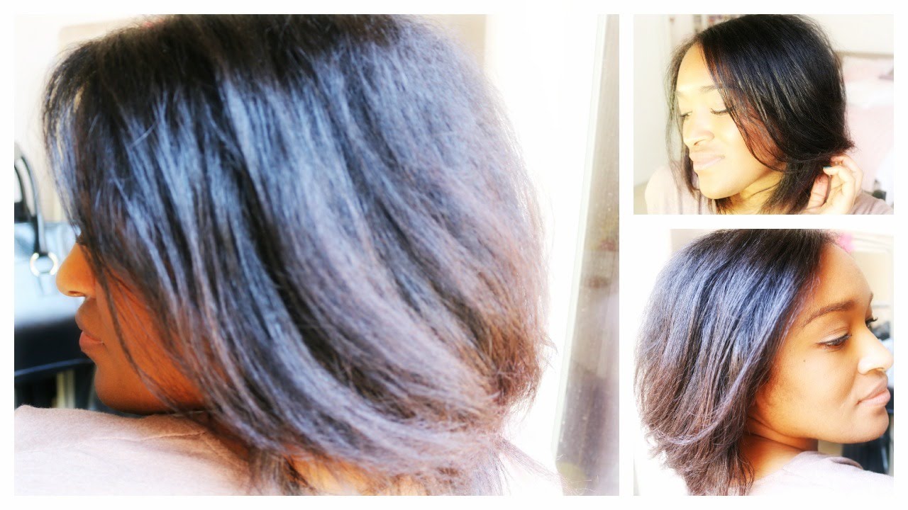 LISSAGE SUR CHEVEUX CREPUS !!!
