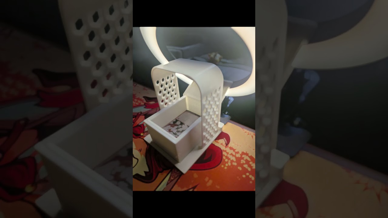 newest card sorting and scanning design #3dprinting #3dprinted #3dprint #3dprinter #mtg #pokemon