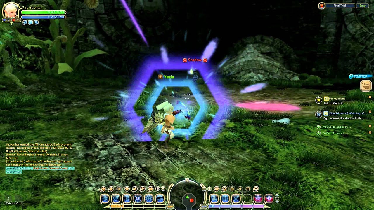Dragon Nest - Artillery Skills