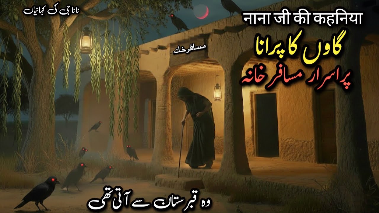 A Terrifying Scary Story Of Haunted Musafir Khana|Horror Stories Urdu|Sachi Khofnak Kahaniyan 