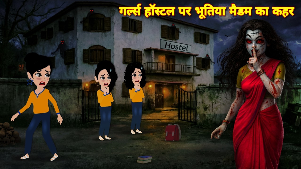 Horror Stories गर्ल्स हॉस्टल में भूतिया मैडम 😱 Haunted Girls Hostel | Darawani Kahaniyan | Kahaniyan