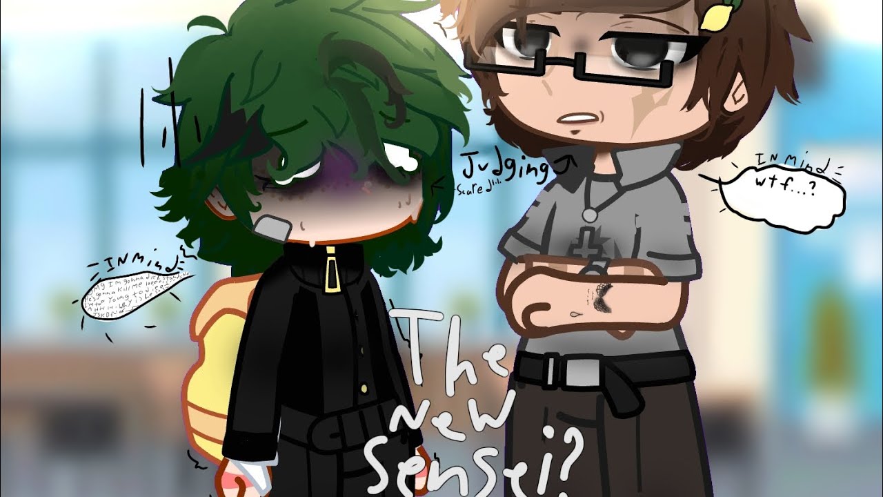 The new sensei? || Middle school AU || Short || New series?