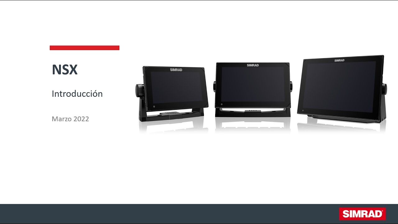 Simrad NSX  Descripción general y principales características