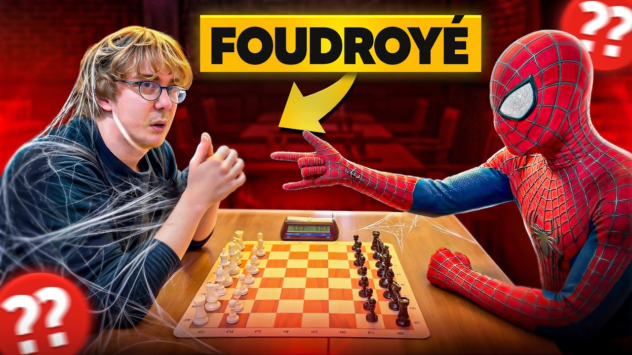 Spiderman me FOUDROIE aux échecs ???
