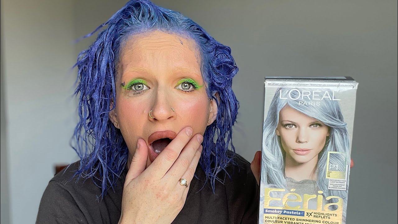 Loreal Paris Sapphire Smoke BOX DYE FAIL