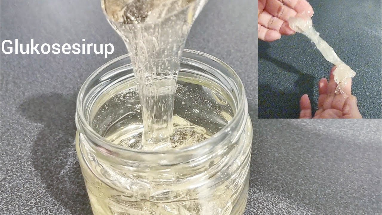Glukosesirup selber machen - sehr zäh - für Fondant Modellierschokolade - corn syrup