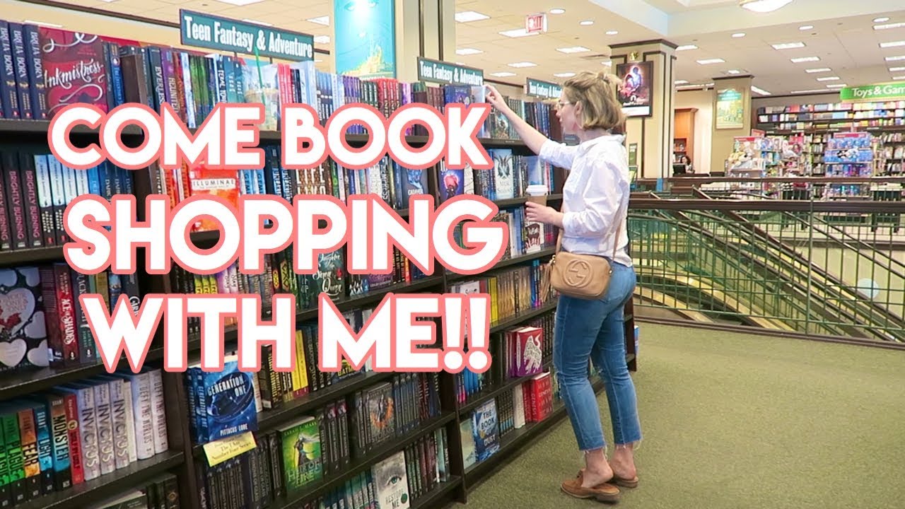 COME BOOK SHOPPING WITH ME + HUGE Haul!