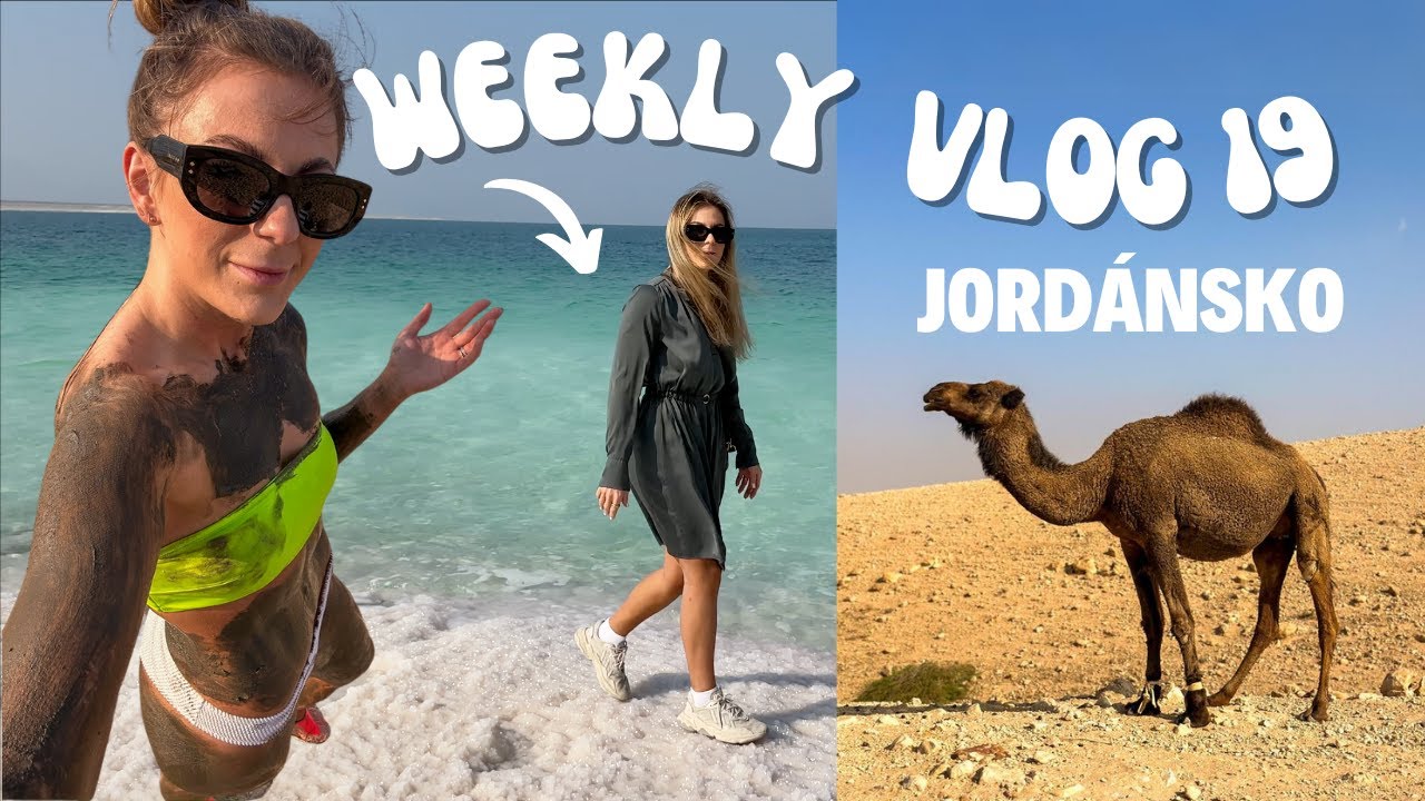 Jordánsko! Na co si dát pozor ⚠️🤭 Mrtvé moře, Petra, Wadi Rum, Amman   WEEKLY vlog 🐪